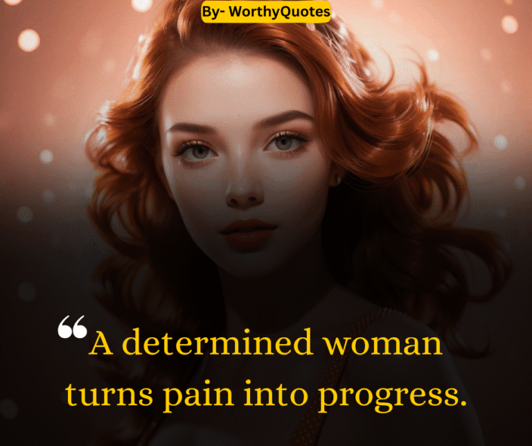 A determined woman turns pain into progress.