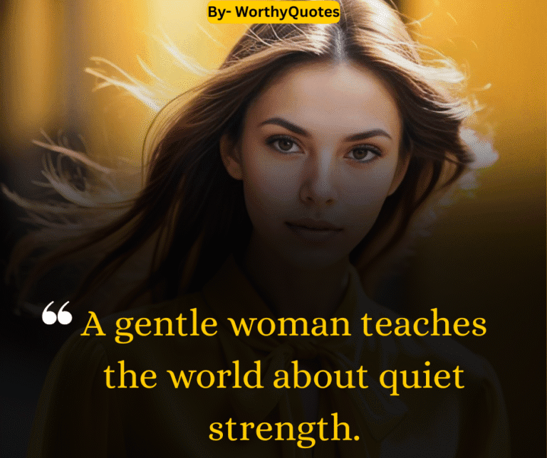 A gentle woman teaches the world about quiet strength