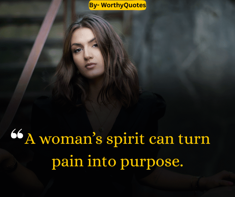 A woman’s spirit can turn pain into purpose