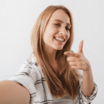 Behind her calm eyes lives every storm