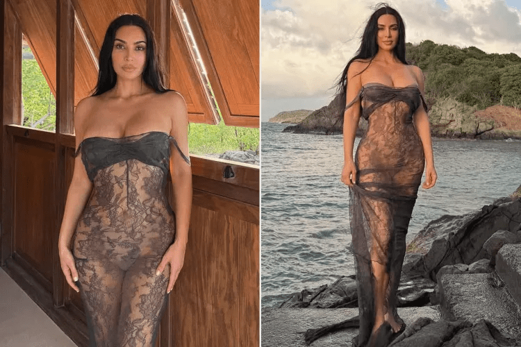 kim kardashian sheer lace dress, kim kardashian dolce and gabbana outfit, did kim kardashian pass the bar, kim kardashian bar exam update, kim kardashian all’s fair series,