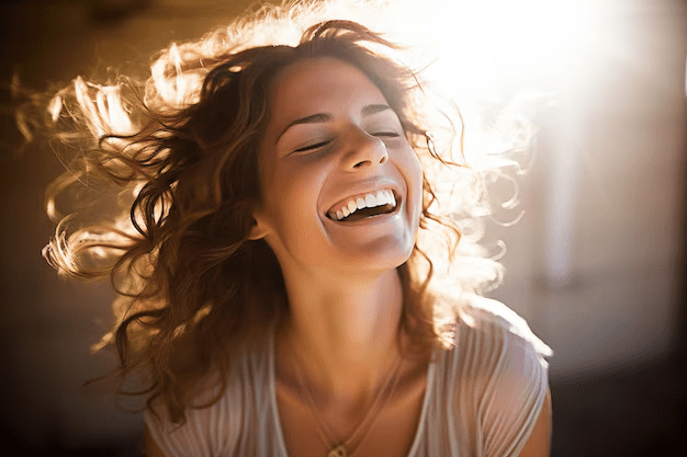 She’s not the echo of what hurt her