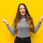 A woman with a quiet mind