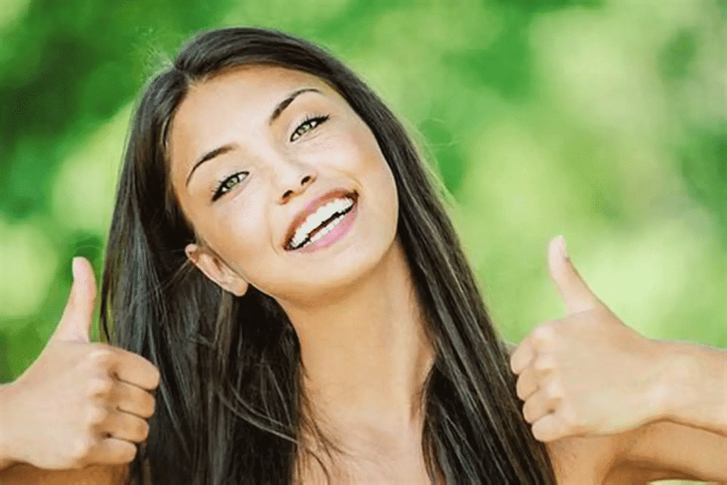 She didn’t change for attention