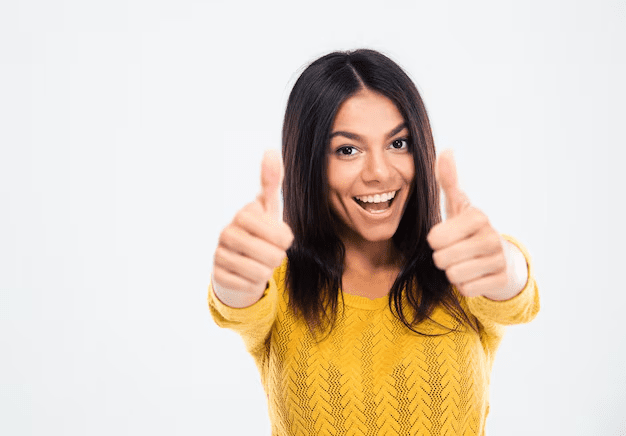 The moment she stopped explaining