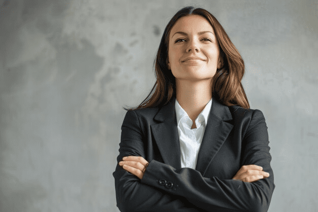 A woman becomes unstoppable