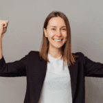 She learned to smile again