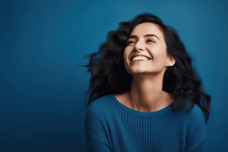 A woman carries pain like poetry