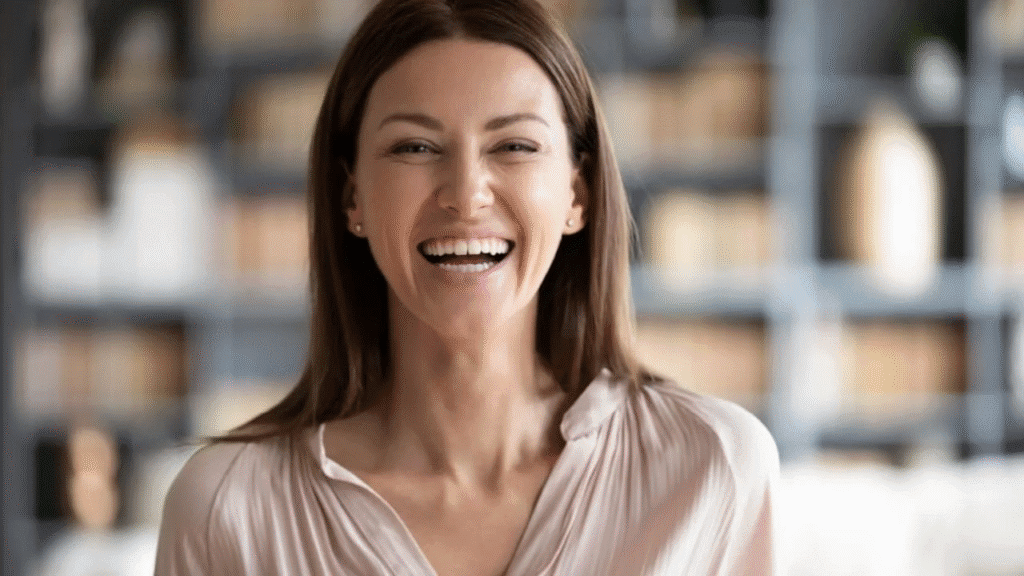 A woman feels everything