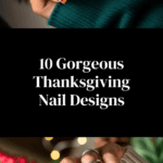 Thanksgiving nail designs, Fall nail designs, Festive fall nails, Pumpkin spice nails, Autumn nail art, Thanksgiving manicure ideas, Fall nail colors, Cozy fall nails, Holiday nail designs, November nail trends,