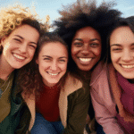 A woman stops asking questions