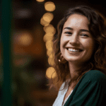 A woman gives chances