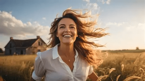 Christmas reminds a woman