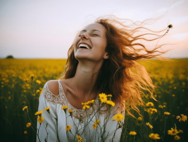 Women, clarity feels calm