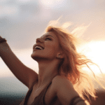 When a man loves a woman, anxiety fades