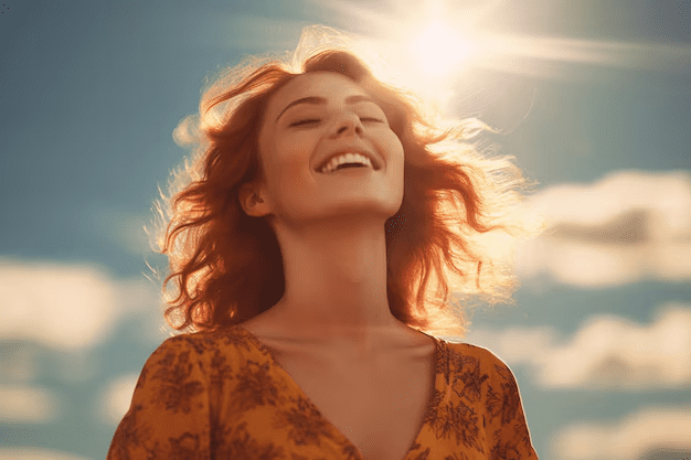 Watch her energy change