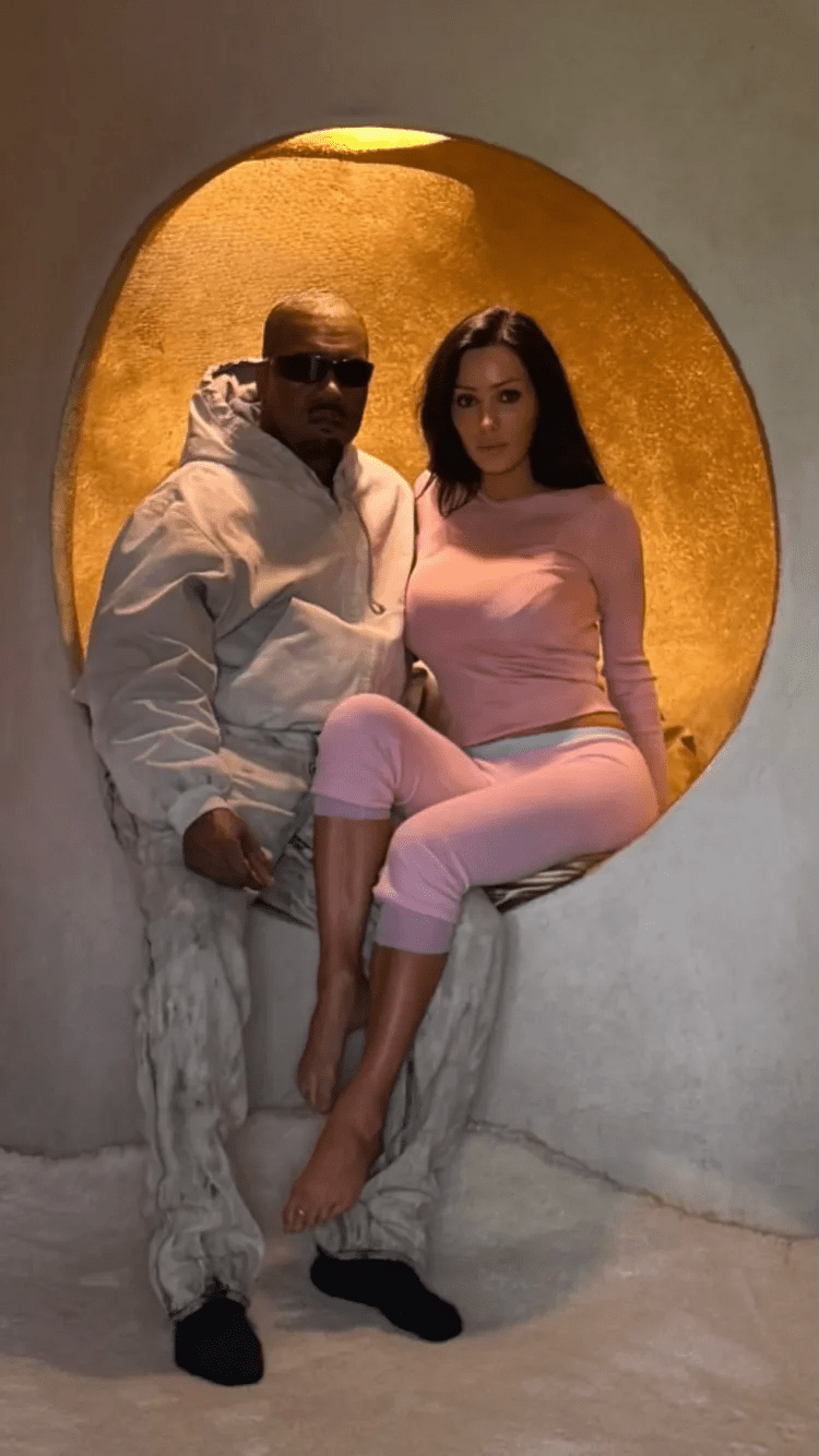 Bianca Censori, Kanye West, Ye apology, Bianca beach trip, cheeky panties, Yeezy architect, celebrity news, viral Instagram, luxury vacation.