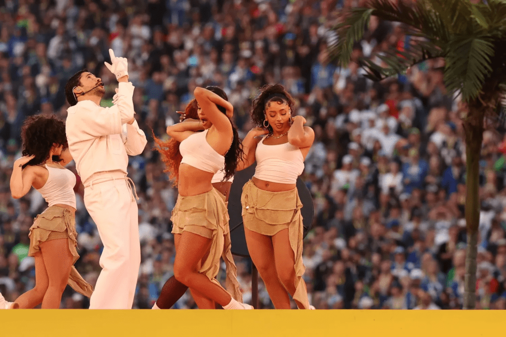 Bad Bunny puts on sexiest Super Bowl halftime show EVER with raunchy dancing