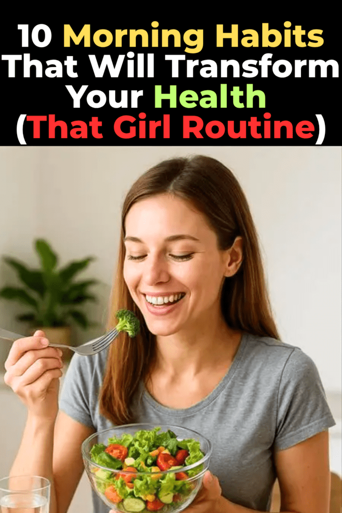 10 Morning Habits That Will Transform Your Health (That Girl Routine)