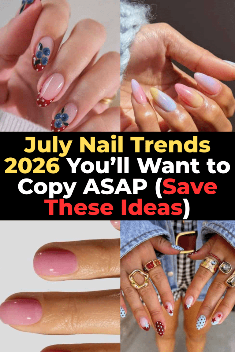 july nails 2026, summer nails ideas, trendy nails, beach nails, aesthetic nails, vacation nails, cute nails summer, nail trends 2026, classy nails, minimalist nails, glowing nails