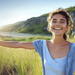 She noticed the silence grow