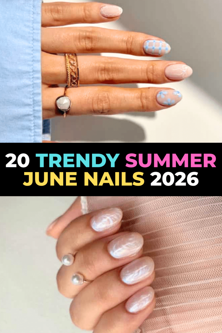 20 Trendy Summer June Nails 2026