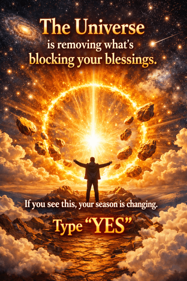Universe Message: The Universe Is Removing What’s Blocking Your Blessings