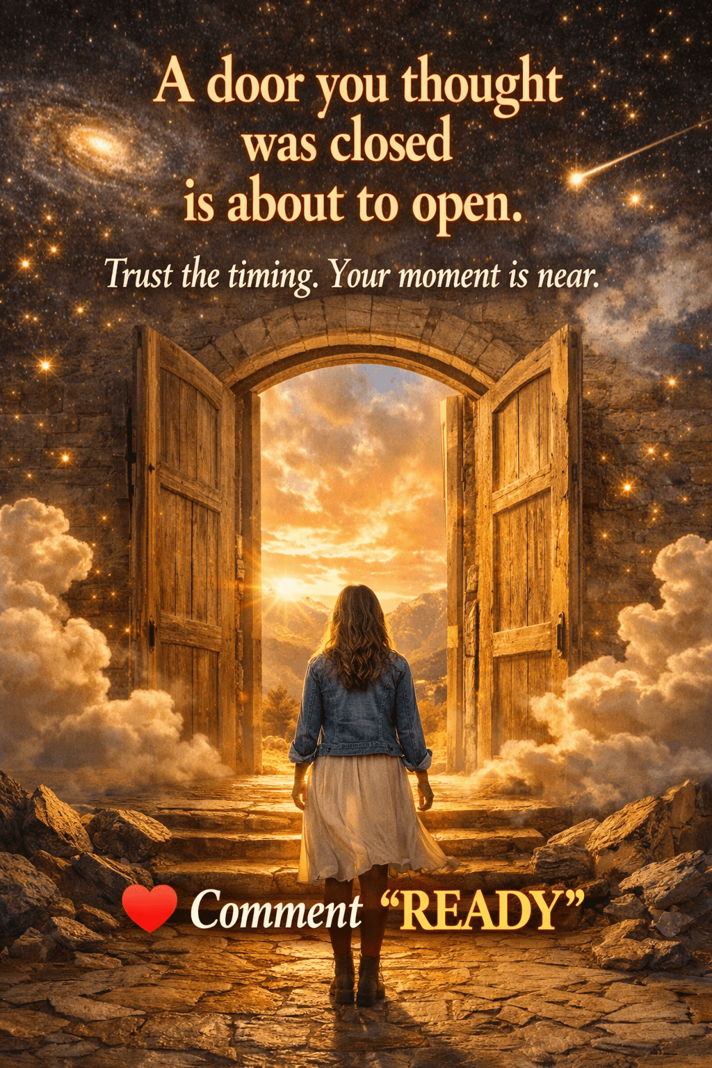 A Door You Thought Was Closed Is About to Open