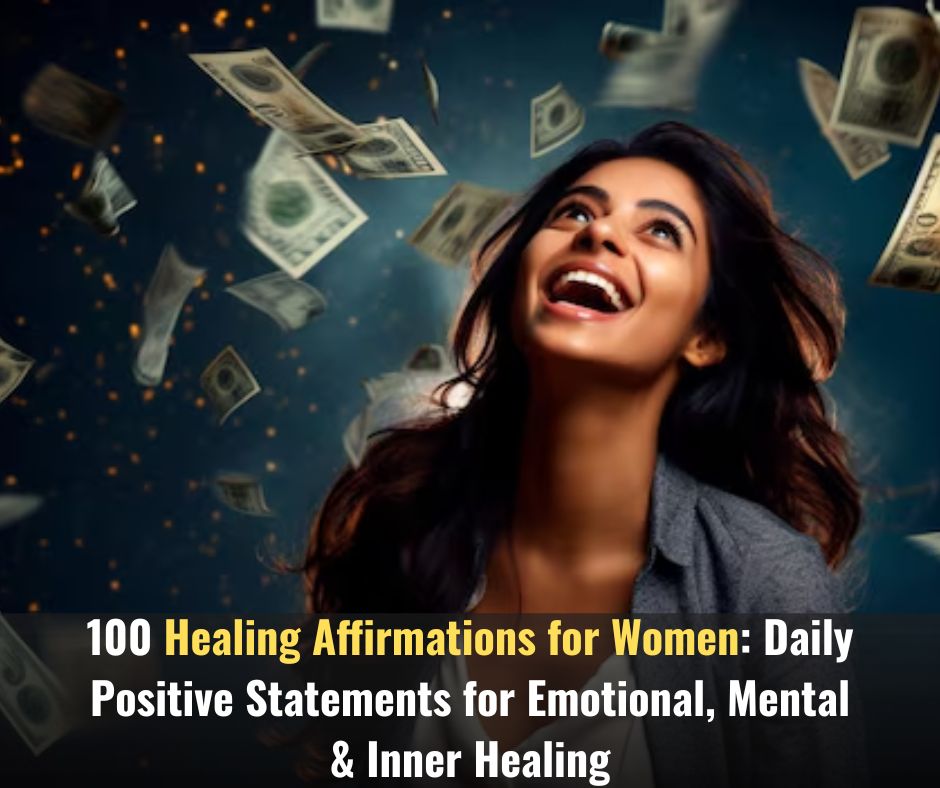 100 Healing Affirmations for Women: Daily Positive Statements for Emotional, Mental & Inner Healing