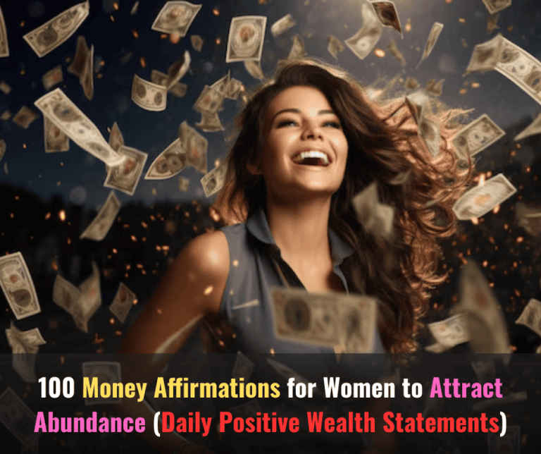 money affirmations for women, abundance affirmations, rich girl affirmations, financial freedom