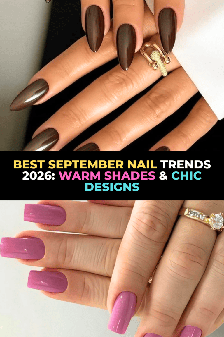 Best September Nail Trends 2026: Warm Shades & Chic Designs