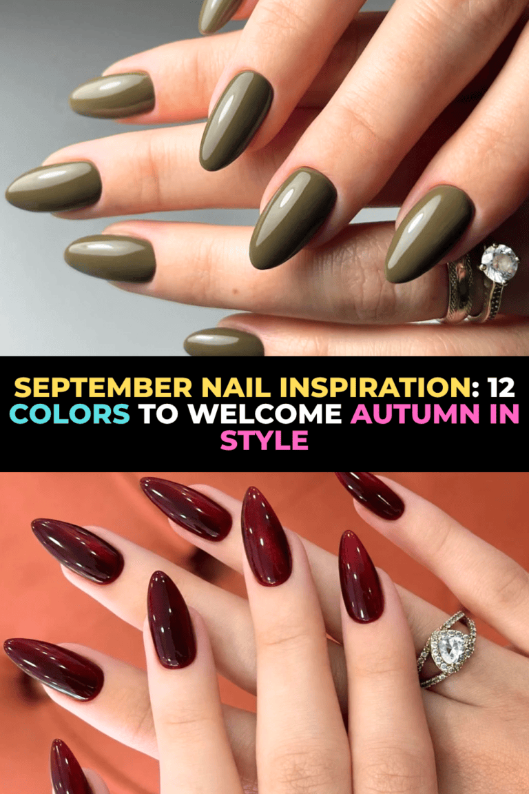 September Nail Inspiration 12 Colors to Welcome Autumn in Style
