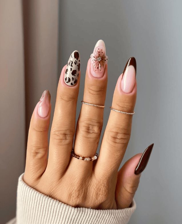 September nail trends 2026, fall nail colors, pumpkin spice nails, burgundy fall nails, chocolate brown manicure, plaid nail designs, caramel glazed nails, olive green nails, tortoiseshell nails, velvet cat eye nails